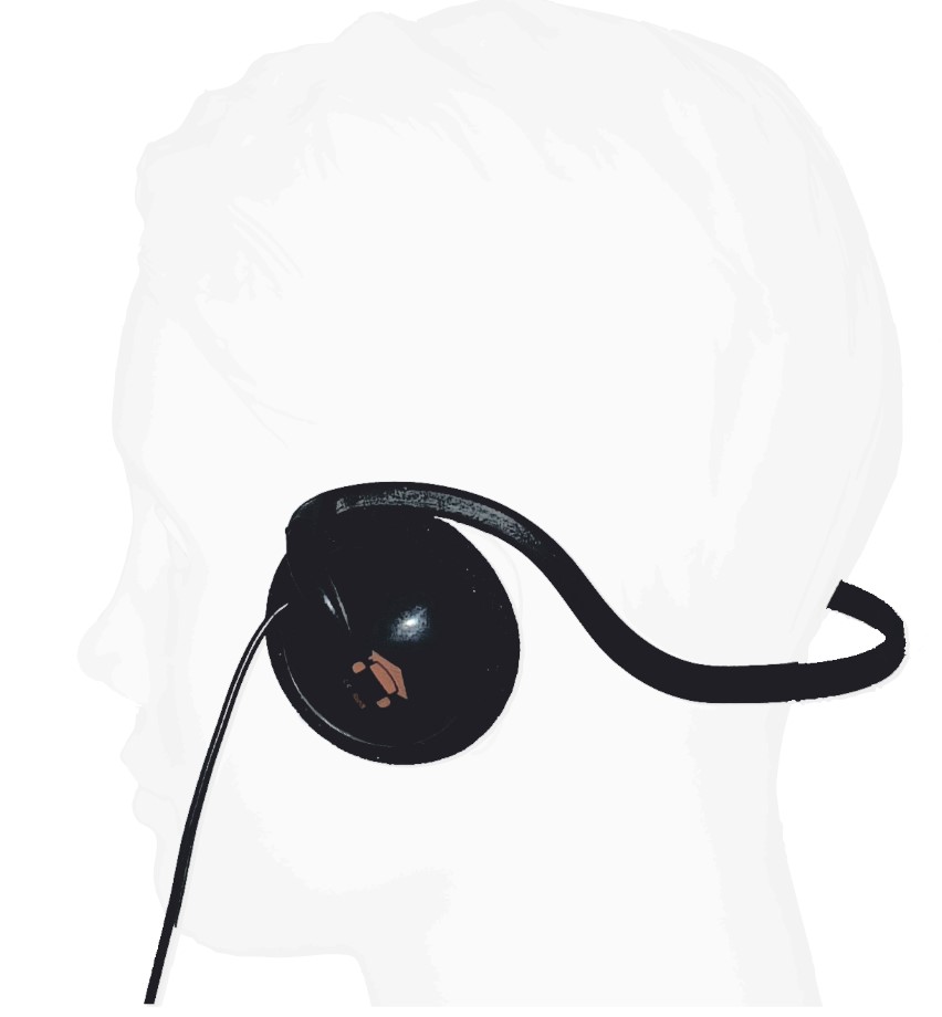 Téléphone tour de cou léger DKT noir