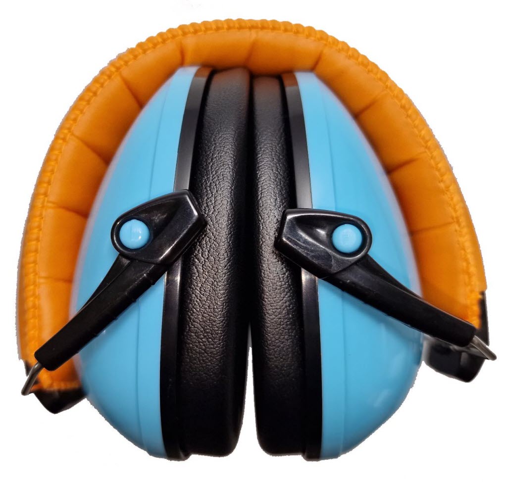 Bouclier antibruit Confort Enfant Bleu/Orange