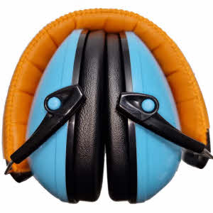 Bouclier antibruit Confort Enfant Bleu/Orange