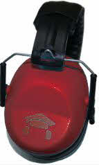 Bouclier antibruit Child Rouge petites têtes de environ 5-6 ans